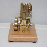 Stirlingkit Vintage Working Steam Engine Model Double-acting Reciprocating Steam Engine, view 5