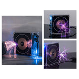 Stirlingkit Vinyl Record Shape Bluetooth Musical Tesla Coil with Long Arc & Dual Mode - US Plug, view 4