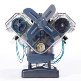Stirlingkit VISIBLE V8 Internal Combustion OHC Engine Motor Working Model Haynes Kit, view 2