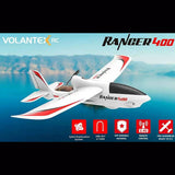 Stirlingkit VOLANTEXRC 2.4G Ranger400 Wingspan Glider RC Airplane with Xpilot Gyro Stabilizer - RTF, view 6