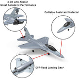 Stirlingkit VOLANTEXRC F16 RC Aircraft Fixed Wing Aerobatic Airplane 2.4G 4CH with Xpilot Gyroscope Flight Control System - RTF Version, view 4