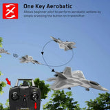 Stirlingkit VOLANTEXRC F22 Raptor 260mm Wingspan 2.4G 4CH Airplane with Xpilot Gyro- RTF, view 2