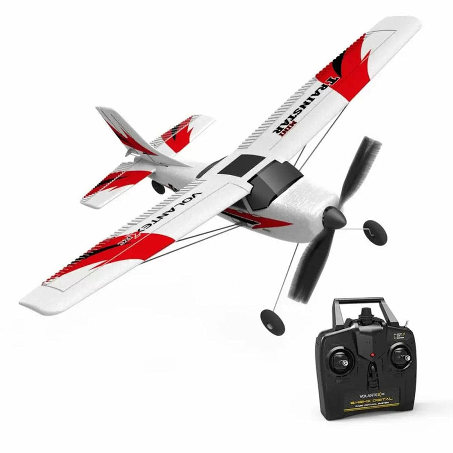 Stirlingkit VOLANTEXRC Mini Trainstar Wingspan Glider 2.4G 3CH RC Airplane with Xpilot Gyro - RTF