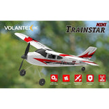 Stirlingkit VOLANTEXRC Mini Trainstar Wingspan Glider 2.4G 3CH RC Airplane with Xpilot Gyro - RTF, view 3
