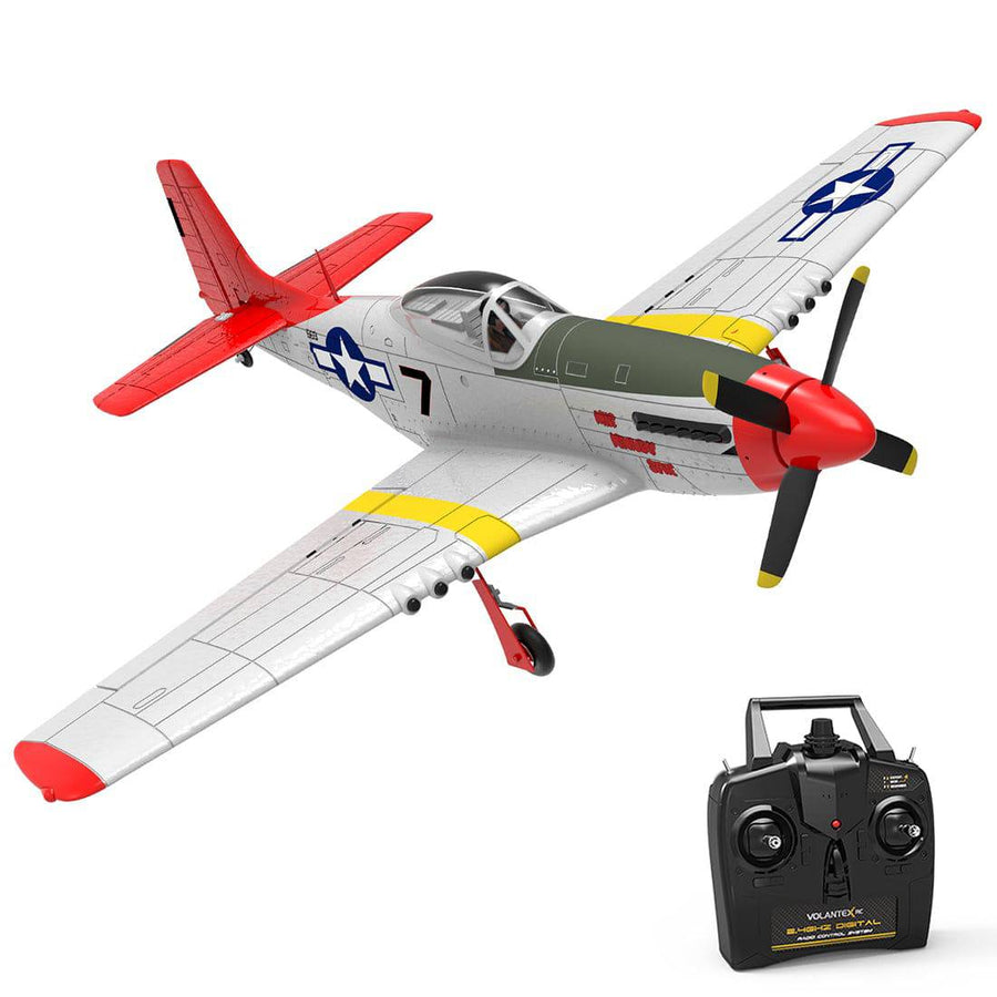 Stirlingkit VOLANTEXRC P-51D RTF Beginner 2.4G RC EPO Fixed Wing Aircraft