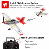 Stirlingkit VOLANTEXRC P51D 2.4G 4CH Wingspan Airplane RC Airplane with Xpilot Gyro - RTF, view 3
