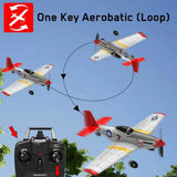 Stirlingkit VOLANTEXRC P51D 2.4G 4CH Wingspan Airplane RC Airplane with Xpilot Gyro - RTF, view 5