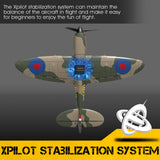 Stirlingkit VOLANTEXRC RTF 2.4Ghz 4CH RC Aircraft EPP Foam Military Airplane Model Spitfire for Beginners, view 6