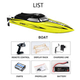 Stirlingkit VOLANTEXRC Vector 2.4GHz Waterproof Two-way Electric Speedboat RC Mini Swimming Pool Boat 60KM/H - RTR, view 4