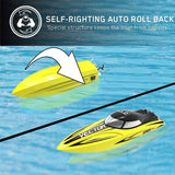 Stirlingkit VOLANTEXRC Vector 2.4GHz Waterproof Two-way Electric Speedboat RC Mini Swimming Pool Boat 60KM/H - RTR, view 5