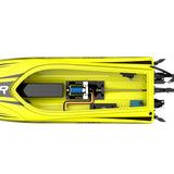 Stirlingkit VOLANTEXRC Vector 2.4GHz Waterproof Two-way Electric Speedboat RC Mini Swimming Pool Boat 60KM/H - RTR, view 6