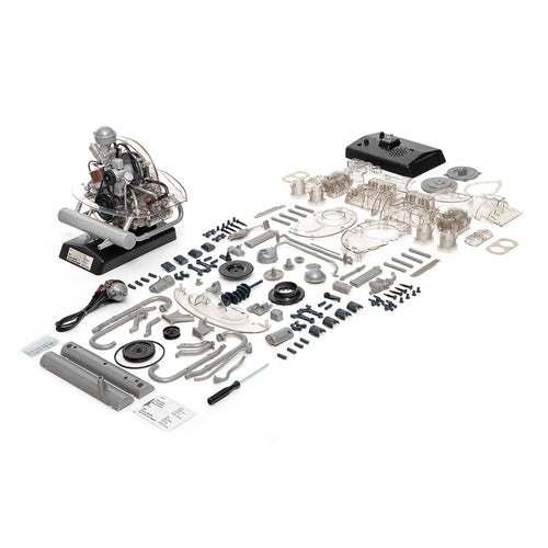 Stirlingkit Volkswagen Beetle DIY Simulative Horizontally Opposed Four-cylinder Engine Model Toy