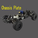 Stirlingkit VRX RH1009 1/10 2.4G 4WD RTR 2-Speed RC Off-road Vehicle with Force.18CXP Nitro Engine, view 3