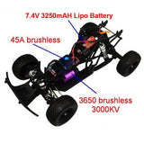 Stirlingkit VRX RH1045 OCTANE XL EBL 1/10 4WD 2.4GHz Brushless RTR Short Course High Speed RC Car, view 3