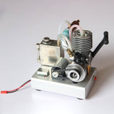 Stirlingkit VX Level 15 Single Cylinder 2-stroke Methanol Engine to 12v Gasoline Engine, view 4