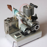 Stirlingkit VX Level 15 Single Cylinder 2-stroke Methanol Engine to 12v Gasoline Engine, view 5