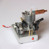 Stirlingkit VX Level 15 Single Cylinder 2-stroke Methanol Engine to 12v Gasoline Engine, view 6