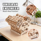 Stirlingkit W12 Engine Model Kits That Runs 1400+PCS Iconic 3D Wooden Mechanical Car Engine Model, view 6