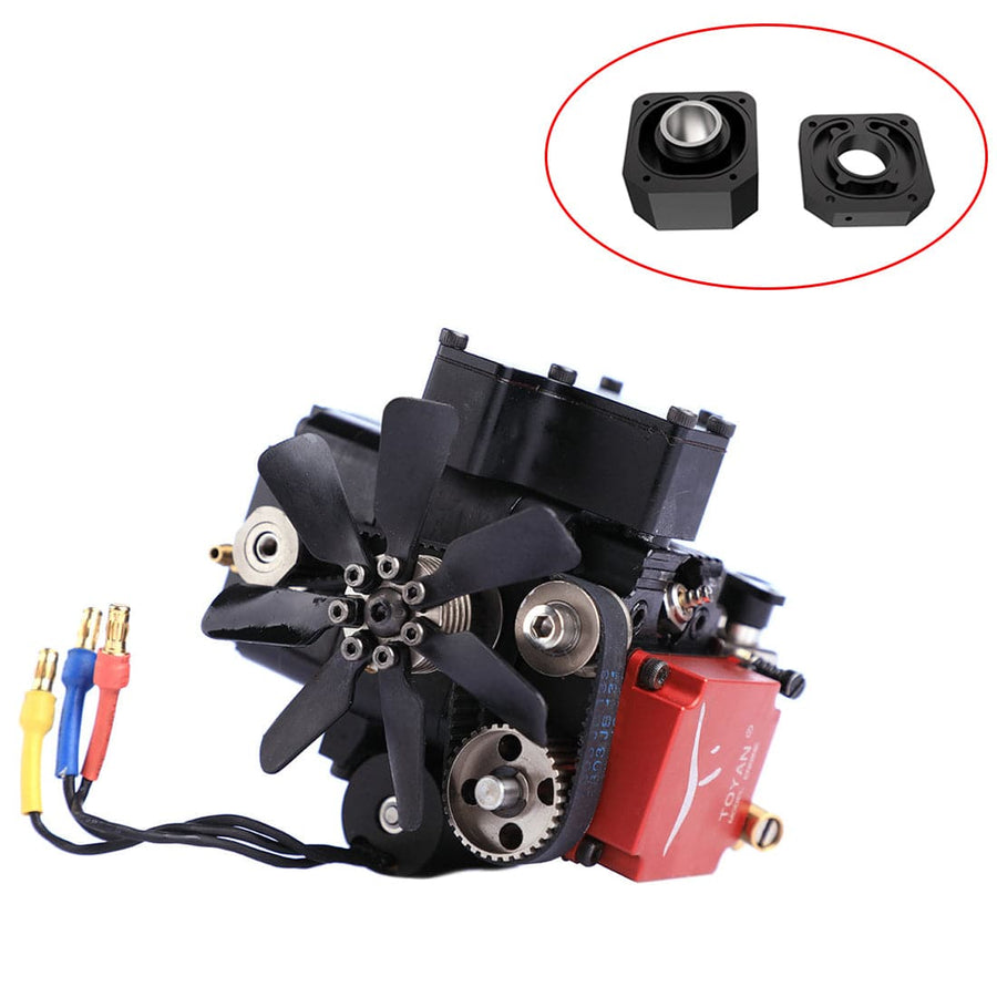 Stirlingkit Water Cooled 4 Stroke RC Engine Toyan Four Stroke Methanol Model Engine - FS-S100(W)