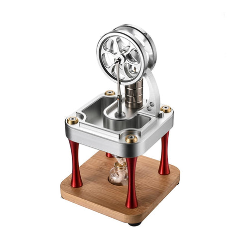 Stirlingkit Water Cooled High Temperature Stirling Engine Model Metal Science Experiment Engine Toy
