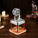 Stirlingkit Water Cooled High Temperature Stirling Engine Model Metal Science Experiment Engine Toy, view 4