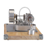 Stirlingkit Water-cooled Single Cylinder Stirling Engine Generator Model Educational Toy, view 5