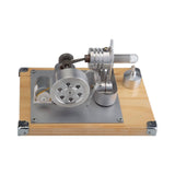 Stirlingkit Water-cooled Single Cylinder Stirling Engine Generator Model Educational Toy, view 6