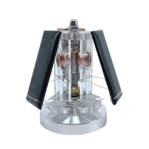 Stirlingkit Wedge-shaped Vertical Solar Magnetic Levitation Motor Model