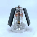 Stirlingkit Wedge-shaped Vertical Solar Magnetic Levitation Motor Model, view 3