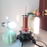 Stirlingkit Wireless Power Transmission Table Musical Tesla Coil Plasma Motor Speaker - US Plug, view 4
