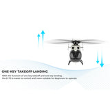Stirlingkit WL-K160 EC-145 160-Class 2.4G 4CH Scale Rescue RC Helicopter Model RTF Beginner Plane Under $100, view 4