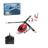 Stirlingkit WLToys AS350 2.4G 4CH RTF Micro RC Helicopter Model Optical Flow K150 Air Rescue, view 5
