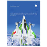 Stirlingkit WLZX W500 2.4G 6CH Brushless RC Glider Aircraft Airplane with 6G Self-stabilized Flight Mode, view 3