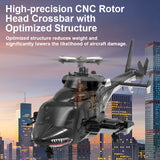 Stirlingkit WOLFBUSH AW-911 Airwolf 1/34 Scale RC Helicopter Smart GPS 2.4G 9CH 6G/3D Stunt RC Airplane, view 2