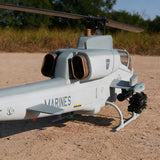 Stirlingkit WOLFBUSH AH-1W Cobra 470-Class Military GPS Large RC Helicopter Model 2.4G 6CH, view 4