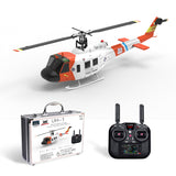 Stirlingkit WOLFBUSH × YU XIANG F07S Micro Scale F07S UH-1 Huey 1/34 RTF GPS Rescue RC Helicopter, view 3