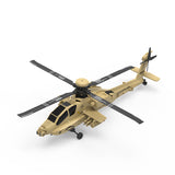 Stirlingkit WOLFBUSH & YU XIANG F11-N AH64 RC Apache Attack Helicopter 6G/3D with Optical Flow Altitude 1/32 Hold RTF, view 4