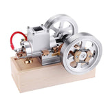 Stirlingkit Wooden Base for Hit & Miss Gas Engine Stirling Engine Model, view 2