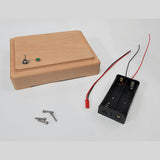 Stirlingkit Wooden Stand Base for MUSA F1-2.7cc Engine Models with Switch & Indicator Light, view 5