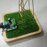 Stirlingkit Working American Windmill DIY Circuit Sculpture Model Kits Edison LED Lamp, view 2