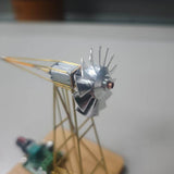Stirlingkit Working American Windmill DIY Circuit Sculpture Model Kits Edison LED Lamp, view 5