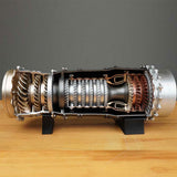 Stirlingkit WS-15 Turbofan Engine 1/20 Scale Model DIY Assembly Kits 150+ PCS, view 2