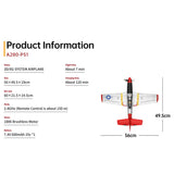 Stirlingkit XK A280 Warbird P-51 Beginner RC Plane Kits 3D/6G 2.4G 560mm Wingspan EPP RTF, view 3