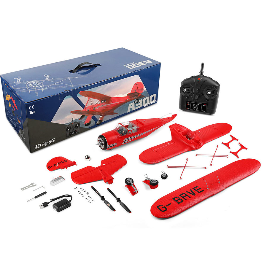 Stirlingkit XK A300 Beech D17S Brushless RC Airplane Ready To Fly Biplane Kits