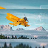 Stirlingkit XK A300 Beech D17S Brushless RC Airplane Ready To Fly Biplane Kits, view 2