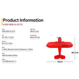 Stirlingkit XK A300 Beech D17S Brushless RC Airplane Ready To Fly Biplane Kits, view 3
