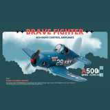 Stirlingkit XK A500 Cors-air F4U Cartoon Fattie Plane RTF 3D/6G 2.4G 4CH RC EPP Fixed-Wing Airplane Model, view 3