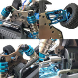 Stirlingkit XLF F17 Brushless 1/14 RTR 2.4GHz 4WD 70km/h Full Metal Chassis Remote Control Car, view 2
