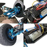 Stirlingkit XLF F17 Brushless 1/14 RTR 2.4GHz 4WD 70km/h Full Metal Chassis Remote Control Car, view 3
