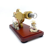 Stirlingkit Y-shape Retro LED Stirling Engine Generator Model Educational Science Toy Christmas, view 5